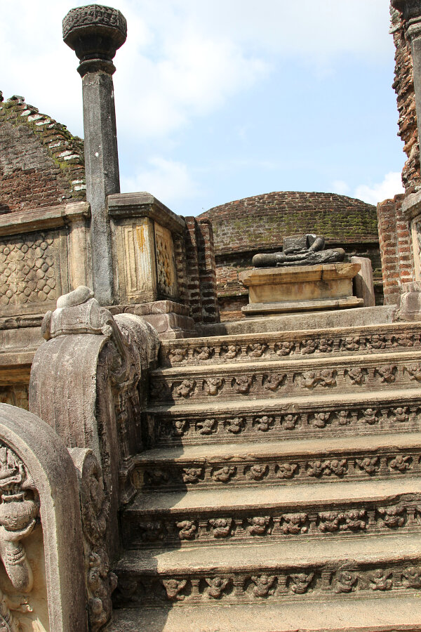 Vatadage Stone Stairway