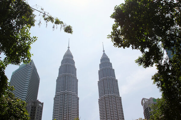 Petronas Towers from KLCC Park