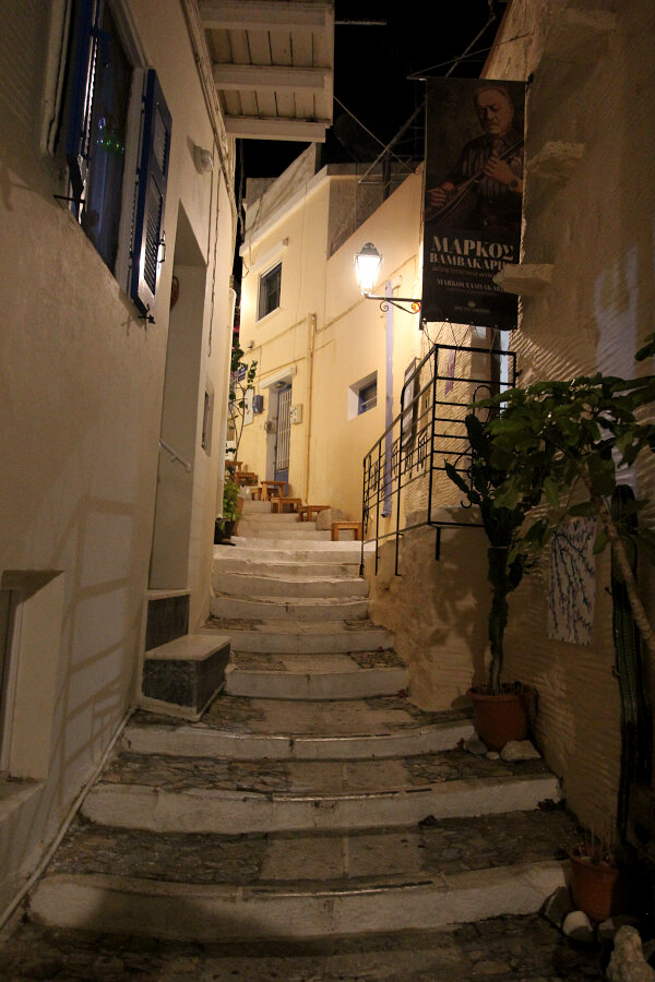 Syros Night Alley